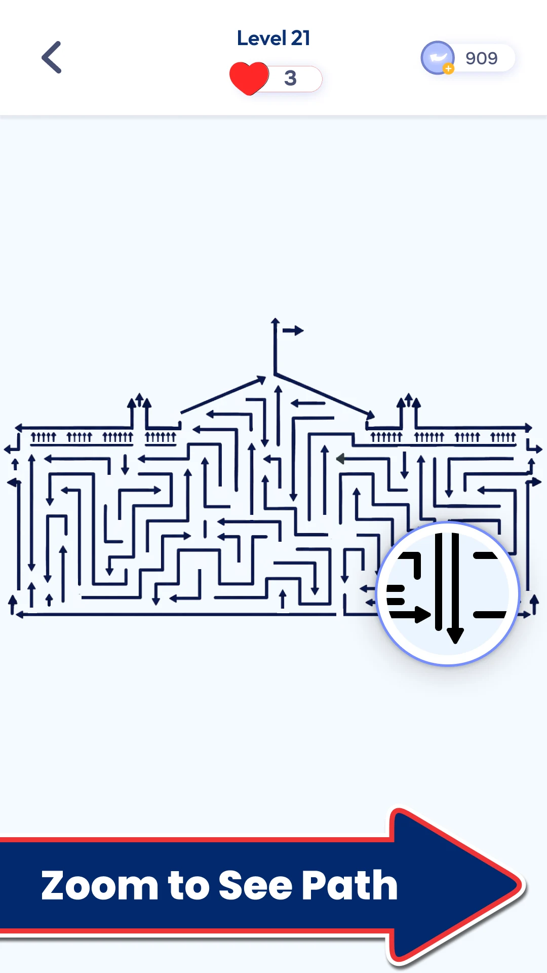 Ace Maze - Tap Puzzle Game screenshot