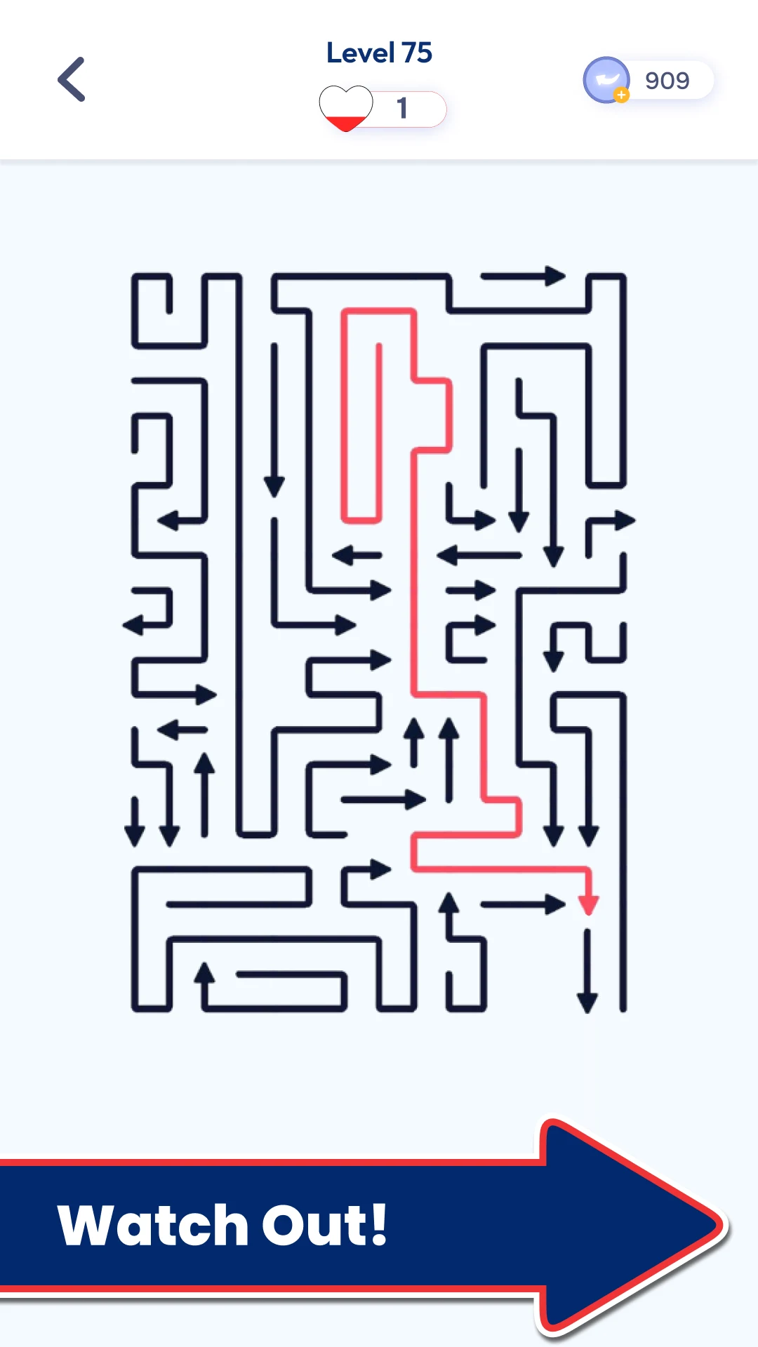Ace Maze - Tap Puzzle Game screenshot