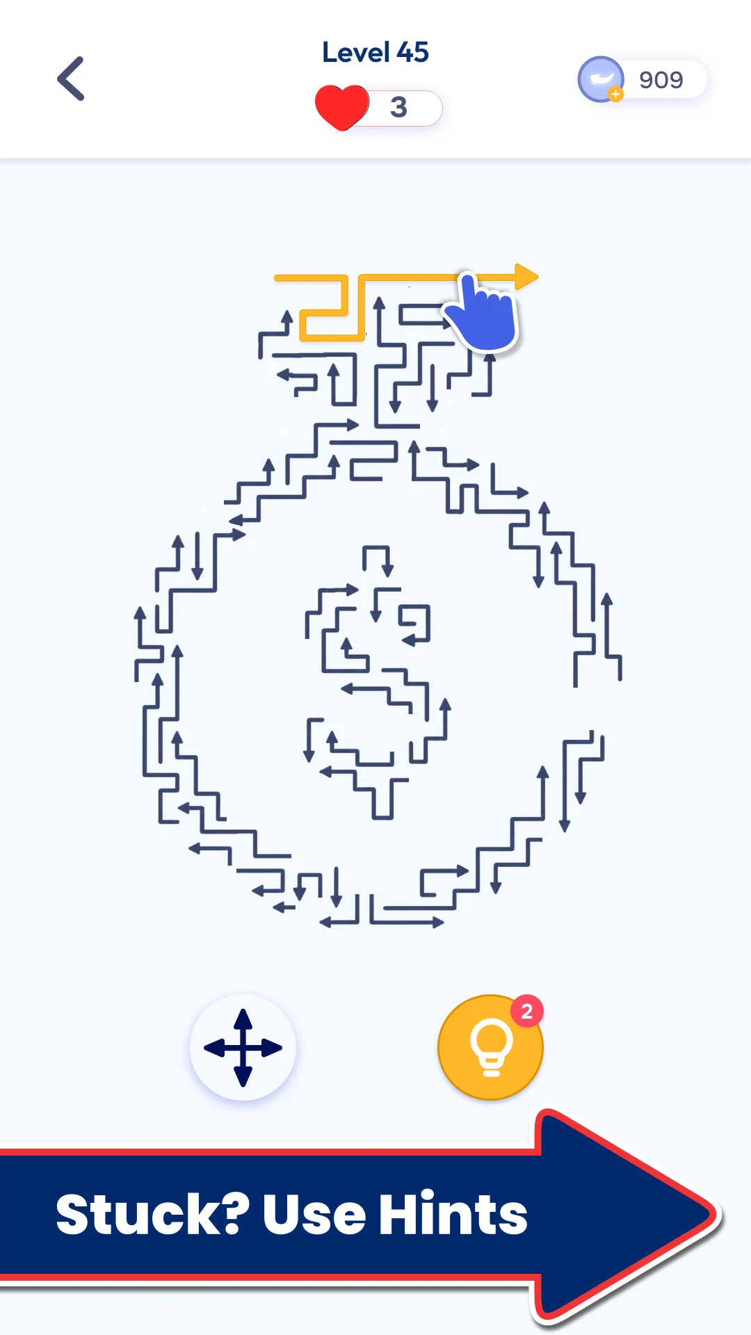 Ace Maze - Tap Puzzle Game screenshot