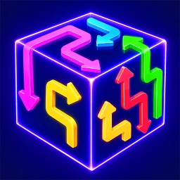 Ícone de Cube Escape 3D: Tap Arrow Out